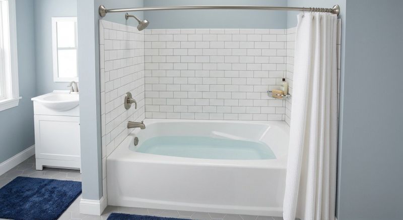 Shower Tub Installation in Portland, ME