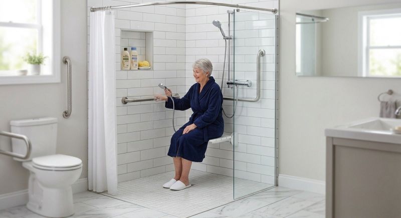 Walk In Shower Installation in Portland, ME