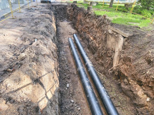 Water Line Construction - Water Line Construction Macomb County, Michigan